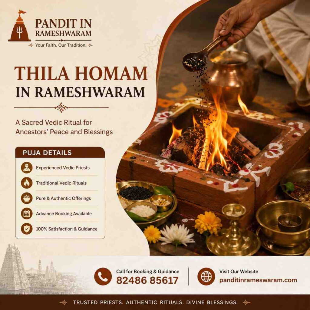 Thila Homam in Rameshwaram