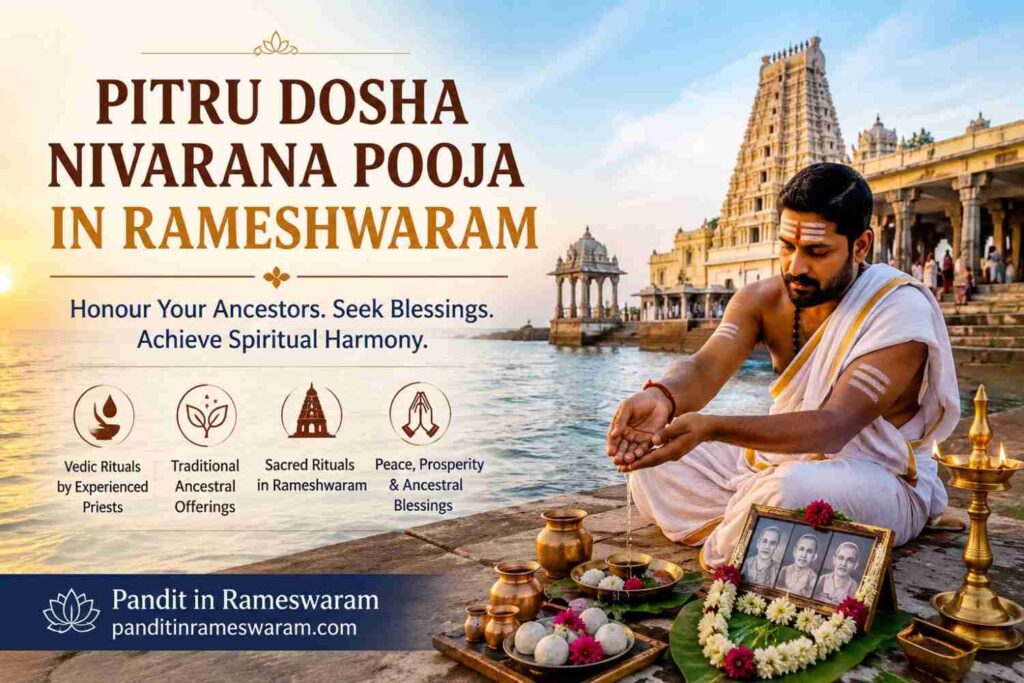 Pitru Dosha Nivarana Pooja in Rameshwaram