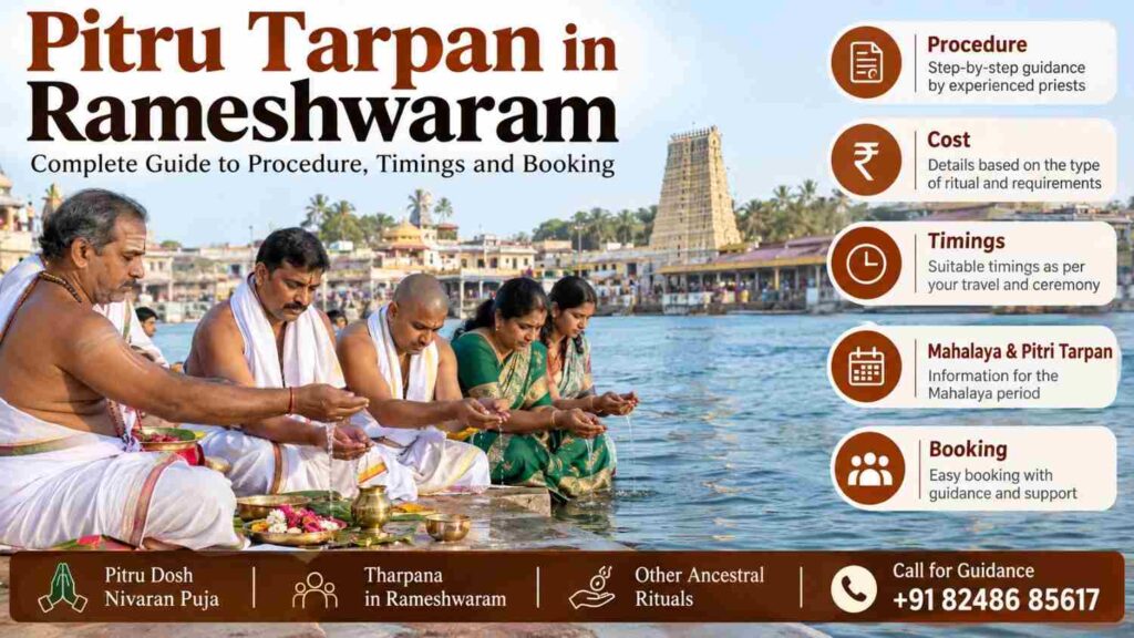 Pitru Tarpan in Rameshwaram