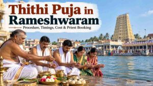 Thithi puja in Rameshwaram