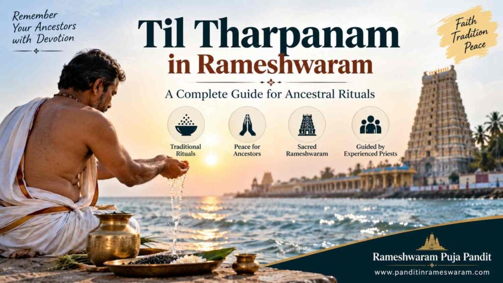 Til tharpanam in Rameshwaram
